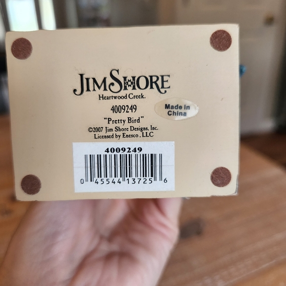 Jim Shore Parrot Pretty Bird 2007 Retired #4009249 Heartwood Creek 8" Tall - Picture 10 of 11